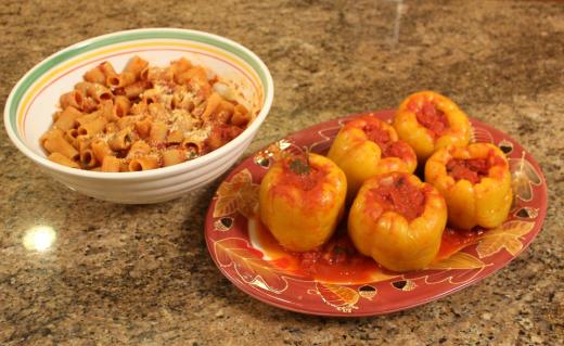 Nonna's Secret: Make-Ahead Spicy Italian Stuffed Peppers